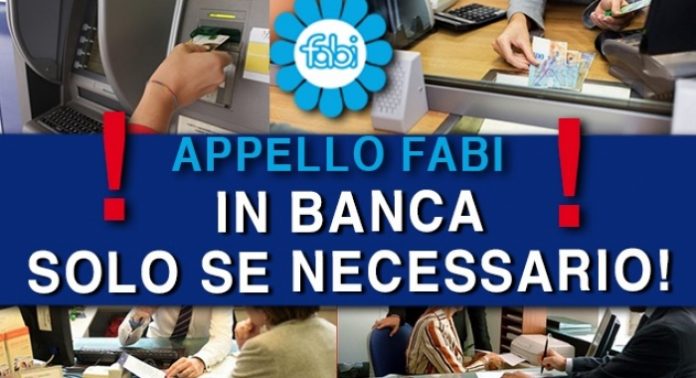 In banca solo se necessario